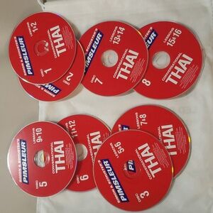 Pimsleur Thai Conversational Course - Level 1 Lessons 1-16 CD